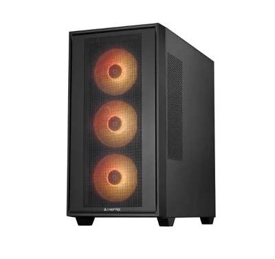 Кутия за компютър CHIEFTEC Hunter III Middle Tower, черен