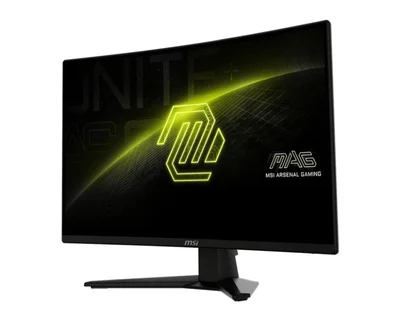 MSI MAG 274CQF, 27", 0.5ms, 180Hz, Rapid VA, 2560x1440 (WQHD), 16:9, CURVE 1500R, Adaptive-Sync, 93% DCI-P3, AG, 300 nits, 5000:1, DCR 100M:1, DP(1.4), 2xHDMI 2.0b, Tilt, VESA, Black, 3 kg
