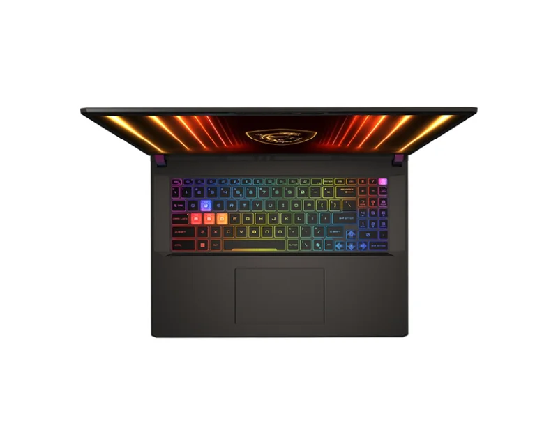 MSI Vector 17 HX AI A2XWIG, Ultra 9 275HX (24C/24T, up to 5.4GHz, 36MB), RTX 5080 16GB GDDR7 1334 AI TOPS, 17" QHD+(2560x1600), 240Hz, IPS-level, 64GB (2x32GB) DDR5 6400, 4TB (2x2TB) PCIe Gen4x4 SSD, WiFi 6E, BT 5.4, 24 Zone RGB Kbd, Windows 11 Home, 3kg