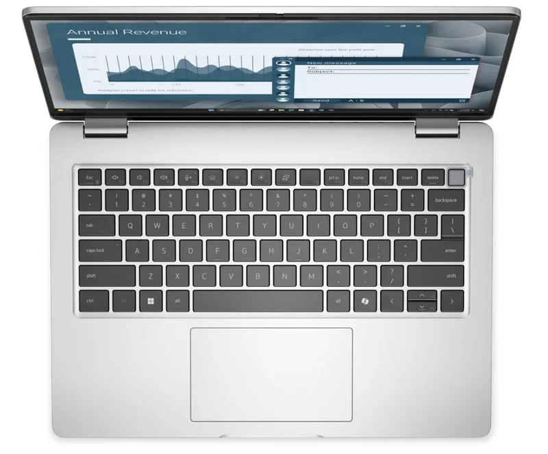 Dell Pro 14 PC14255, AMD Ryzen AI 5 PRO 340 (22 MB cache, 6cores, up to 4.8 GHz, 50 TOPS NPU), 14" FHD+(1920x1200) IPS, 300nits AG, 16 GB: 1 x 16 GB, DDR5, 5600 MT/s, 512 GB SSD, AMD Radeon 840M graphics, FHD HDR IR Cam and Mic, Wi-Fi 6E, FPR, Backlit Kb