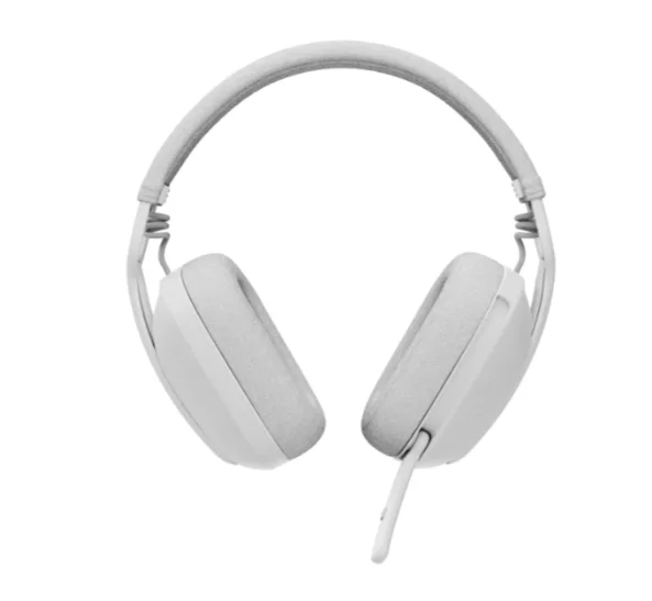 Слушалки Logitech Zone Vibe 100 безжични, Bluetooth, бели