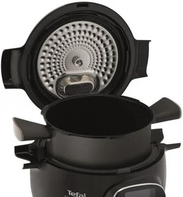 Мултикукър Tefal Cook4me Connect CY855830, 6L, 150 български рецепти, черен