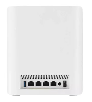 Asus Mesh WiFi system, ZenWiFi BT8 2PK, BE14000, Tri-Band, up to 540m2, Tri-Core 1.8GHz CPU, 128MB/1GB Flash/RAM, 2.5G dual-port, Smart Home Master SSIDs, AiProtection Pro, Adaptive QoS, VPN server/client, IPTV, OFDMA, AiMesh,White