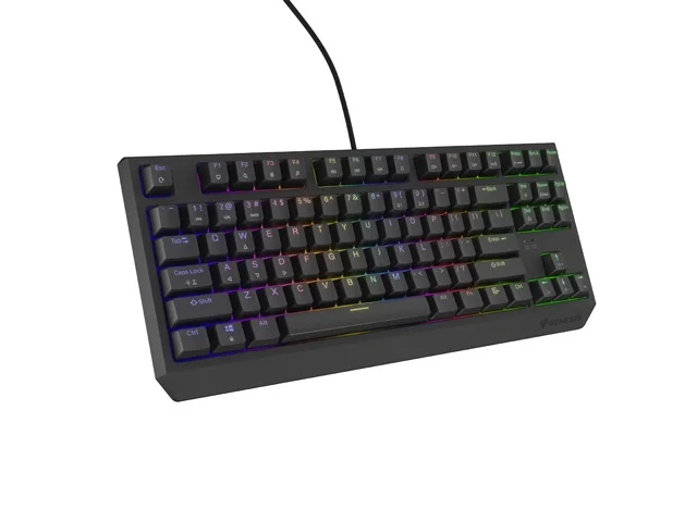 Геймърска клавиатура Genesis Thor 230 TKL RGB Outemu Brown Hot Swap, Черна
