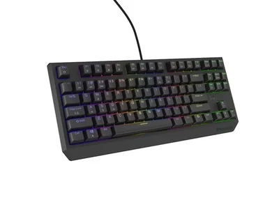 Геймърска клавиатура Genesis Thor 230 TKL RGB Outemu Brown Hot Swap, Черна