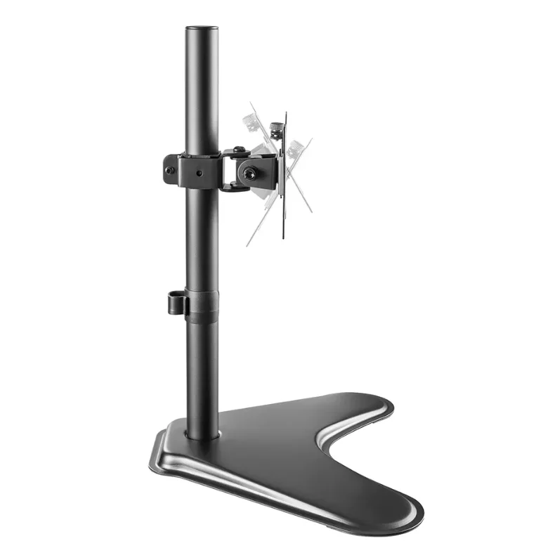 Стойка за бюро NEOMOUNTS BY NEWSTAR – FPMA-D550S, за монитори 13–32", накланяща се и въртяща се