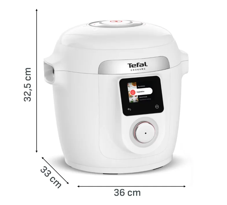 Tefal CY9621F2 Epc Cook4Me 10In1 W/O Grid Wht