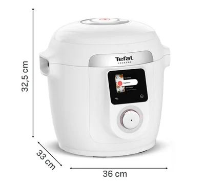 Tefal CY9621F2 Epc Cook4Me 10In1 W/O Grid Wht
