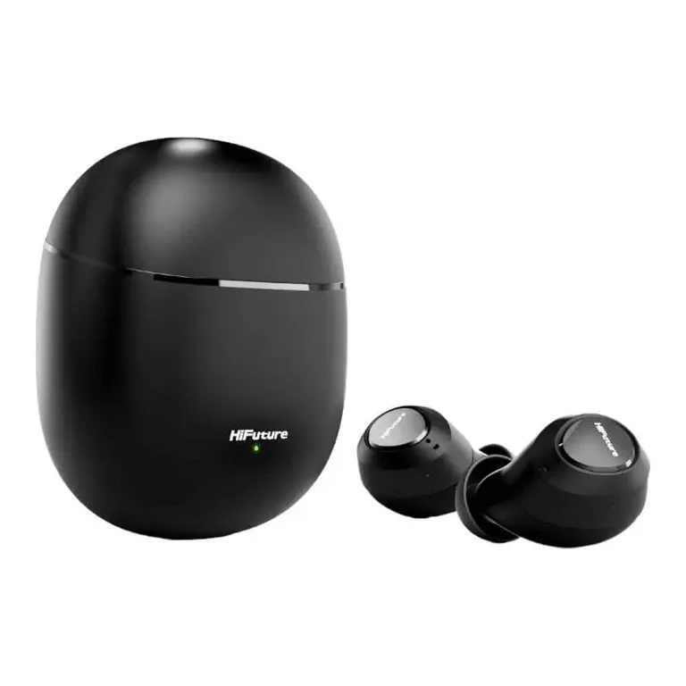 Безжични слушалки HiFuture OlymBuds3 Black, TWS, Comfort Fit, 25 часа работа, Bluetooth 5.3
