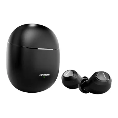 Безжични слушалки HiFuture OlymBuds3 Black, TWS, Comfort Fit, 25 часа работа, Bluetooth 5.3