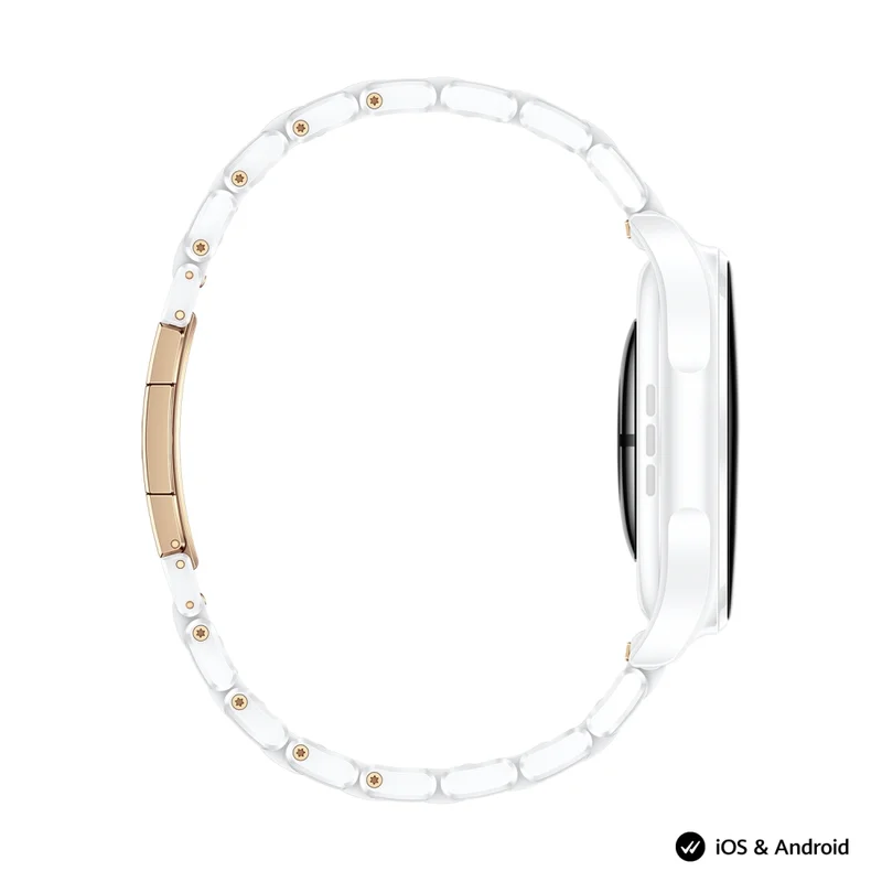 Смарт часовник HUAWEI – Watch 6 Pro Leib-L29C Ceramic Edition, 1.38" LTPO OLED, 2GB RAM, 64GB, 4G LTE, IP68/IP69/5ATM, NFC, бял