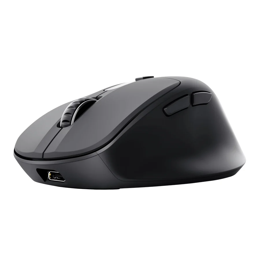 TRUST Zevo Fast Rechargable Multi-Wireless Mouse Black