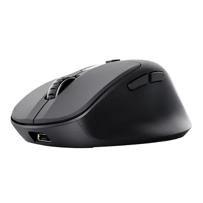 TRUST Zevo Fast Rechargable Multi-Wireless Mouse Black