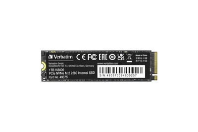 SSD диск Verbatim Vi3000 1TB M.2 NVMe PCIe Gen 3 x4