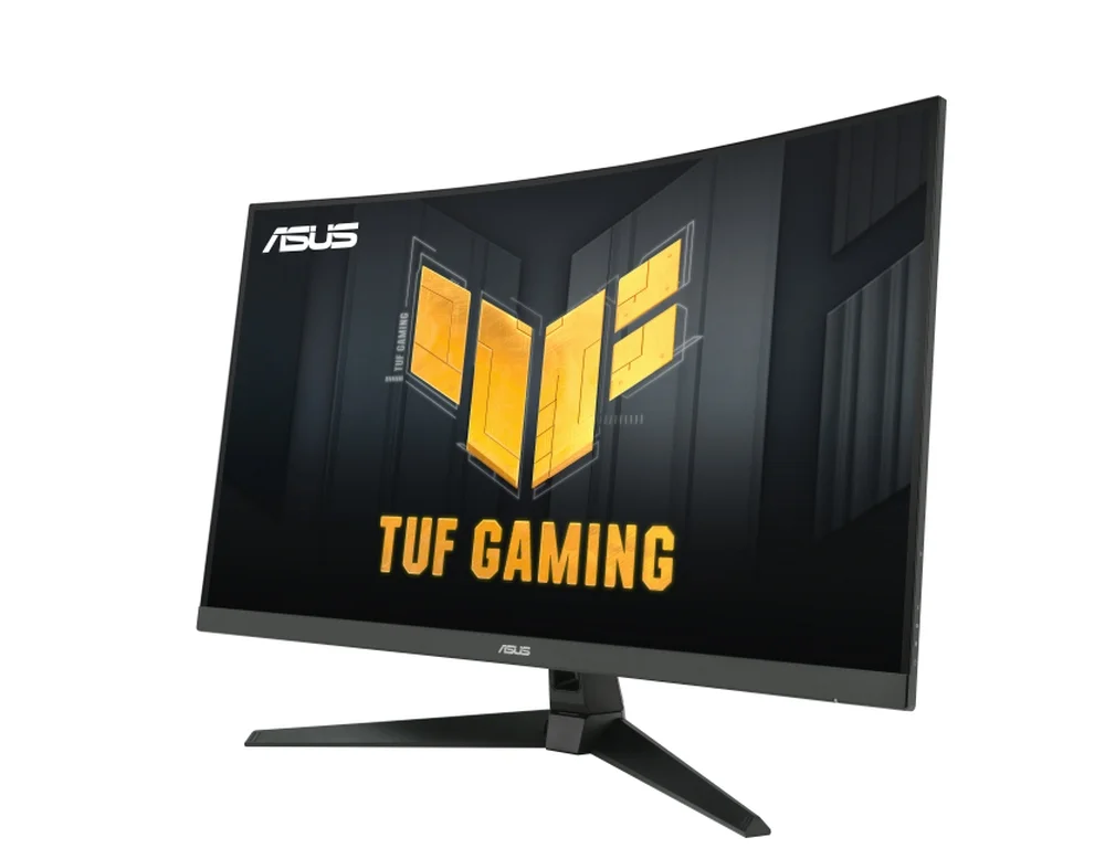 Asus TUF Gaming VG32WQ3B Gaming Monitor, 31.5 ", QHD, Curved, 180Hz, ELMB, FreeSync, 0.5ms response time,300 cd/m2, 90% DCI-P3, HDR, DisplayWidget Center, 2 x2w, Black