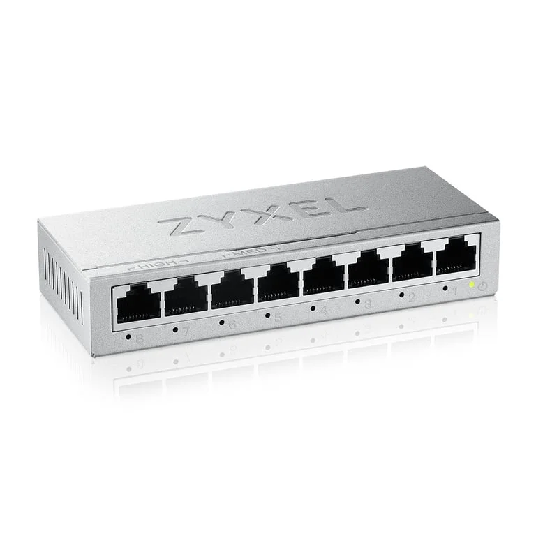 ZyXEL GS-108B V5 8-Port MINI Desktop Gigabit Ethernet Switch
