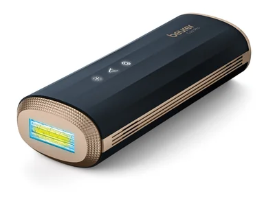 Фотоепилатор Beurer IPL 7800 Cool Pro, IPL технология, 3.8 cm² светлинна площ, UV филтър, сензор за контакт с кожата, режим „auto flash“, 5 нива на интензивност, Черен