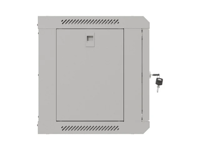 Lanberg rack cabinet 19" wall-mount 6U/540x350 (flat pack) with glass door grey