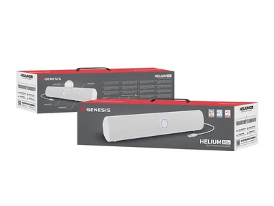 Саундбар Genesis Helium 312BT 2.0 Bluetooth Бял