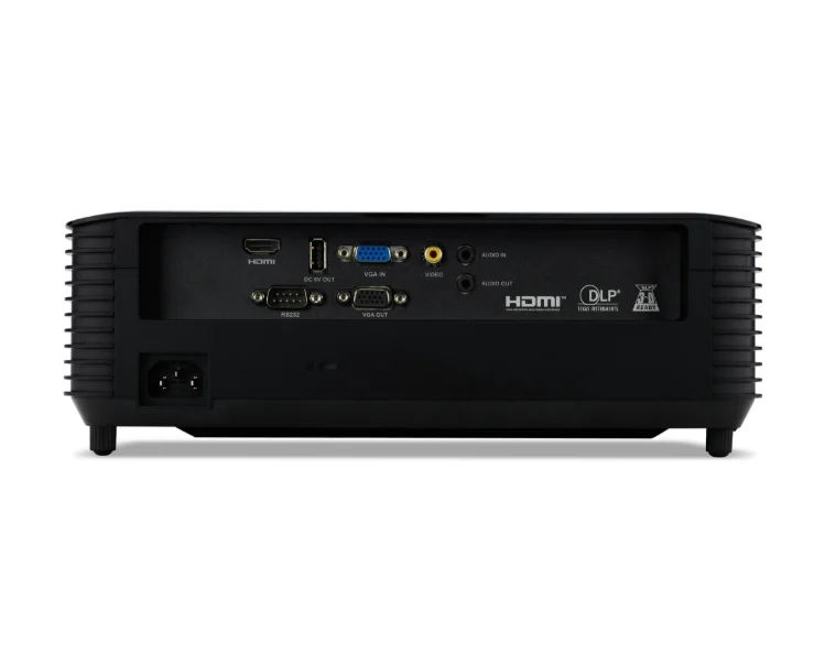 Мултимедиен проектор Acer X139 DLP WXGA (1280x800), 5000 ANSI lm, 20000:1, 3D, HDMI, VGA, USB, RS232, 1x3W
