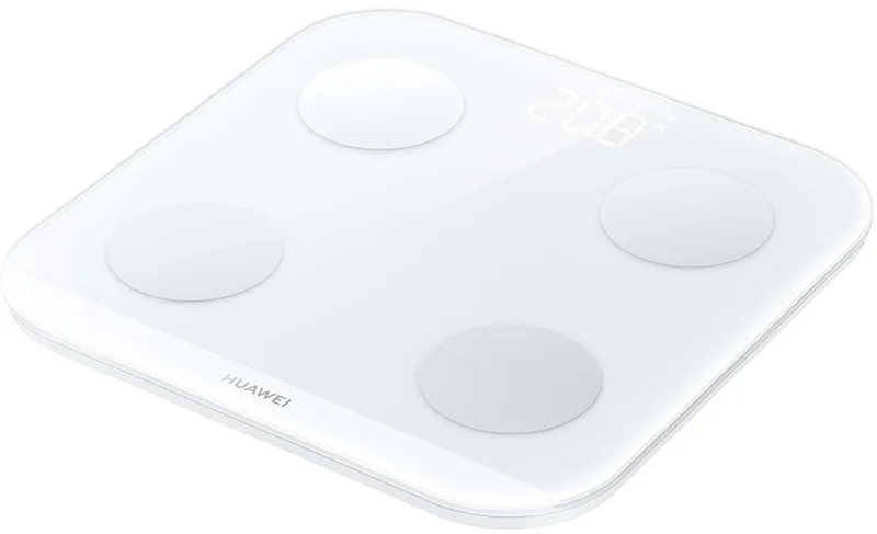 Електронен кантар Huawei Scale 3 Dobby-B19, Smart Body Fat, бял