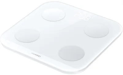 Електронен кантар Huawei Scale 3 Dobby-B19, Smart Body Fat, бял