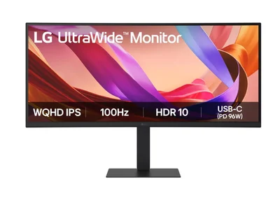 Монитор LG 34U650A-B 34" UltraWide 21:9 IPS Curved WQHD 100 Hz HDR 10 sRGB 99% USB-C