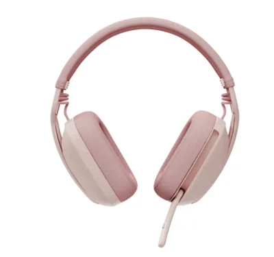 Безжични слушалки Logitech – Zone Vibe 100, Bluetooth, розови