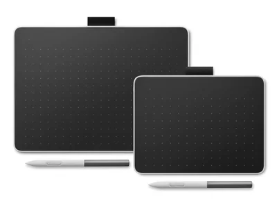 Графичен таблет Wacom One Small, 2540 lpi, 4096 нива на натиск, USB, Bluetooth, бял