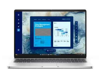 Dell Pro 16 PC16250, Intel Ultra 7 255U (12 TOPS NPU, 12 cores, up to 5.2 GHz), 16" FHD+(1920x1200) IPS, 300nits AG, 16 GB: 1 x 16 GB, DDR5, 5200 MT/s, 1 TB SSD, Intel graphics, FHD HDR IR Cam and Mic, Wi-Fi 6E, FPR, Backlit Kb, Win 11 Pro, Platinum silv