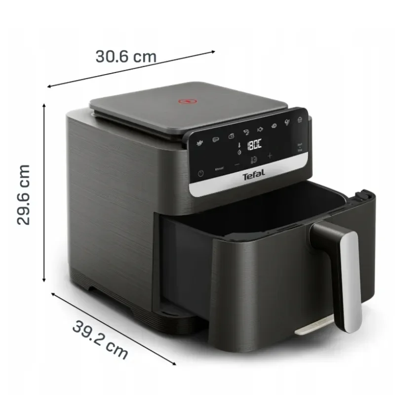 Tefal EY866HE1 Mega Compact Detach. Front + Ac