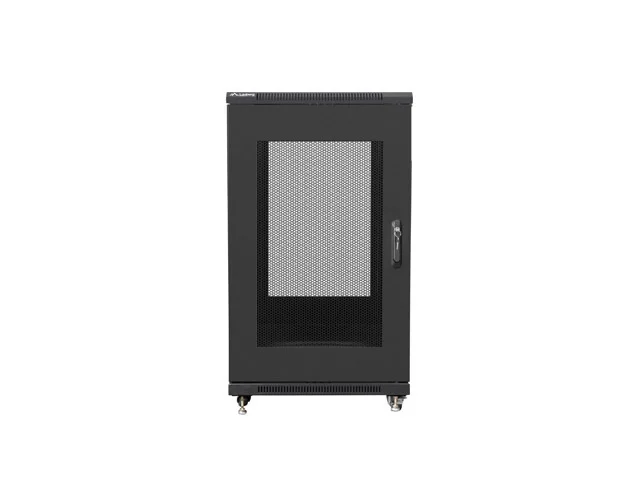 Lanberg rack cabinet 19" free-standing 22U/600x800 (flat pack) with mesh door black