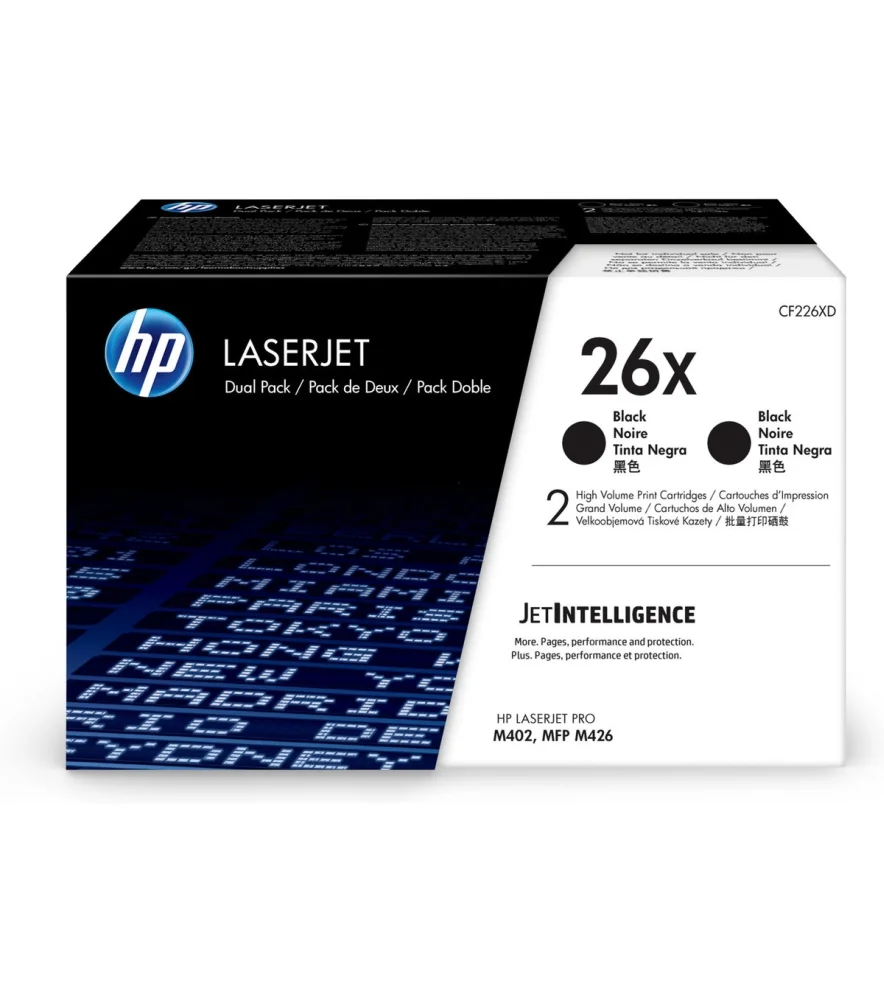 HP 26X Toner Black HY 2-pack