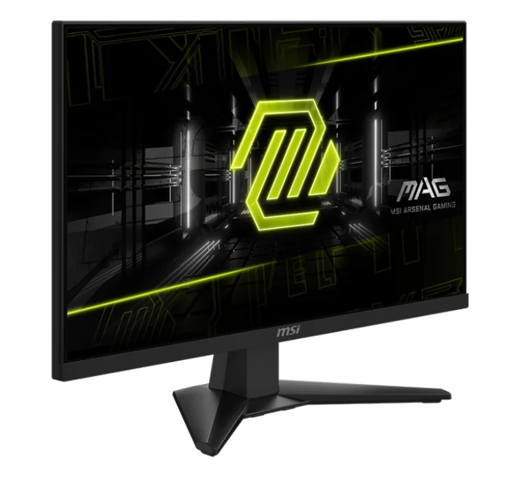 MSI MAG 244F, 23.8", 0.5ms, 200Hz, Rapid IPS, 1920x1080 (FHD), 16:9, AMD FreeSync Premium, 96% DCI-P3, AG, HDR Ready, 300 nits, 1000:1, DCR 100M:1, DP(1.2a), HDMI 2.0b, Tilt, VESA, Black, 2.9kg