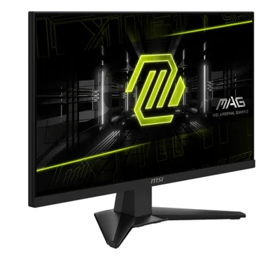MSI MAG 244F, 23.8", 0.5ms, 200Hz, Rapid IPS, 1920x1080 (FHD), 16:9, AMD FreeSync Premium, 96% DCI-P3, AG, HDR Ready, 300 nits, 1000:1, DCR 100M:1, DP(1.2a), HDMI 2.0b, Tilt, VESA, Black, 2.9kg