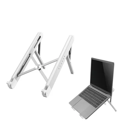 Стойка за лаптоп Neomounts Foldable Notebook Desk Stand, 11"-17", Silver