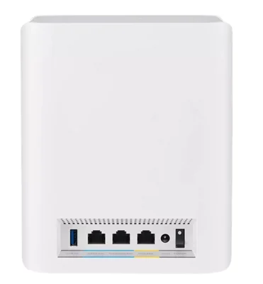 Asus Mesh WiFi system, ZenWiFi BT10 3PK, BE18000, Tri-Band, up to 810m2, Quad-Core 2.0GHz CPU, 256MB/2GB Flash/RAM, 10G dual-port, Smart Home Master SSIDs, AiProtection Pro, Adaptive QoS, VPN server/client, IPTV, OFDMA, Beamforming, AiMesh, White