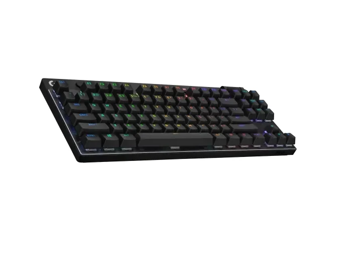 LOGITECH G PRO X TKL LIGHTSPEED Mechanical Gaming Keyboard - BLACK - US INT'L - TACTILE