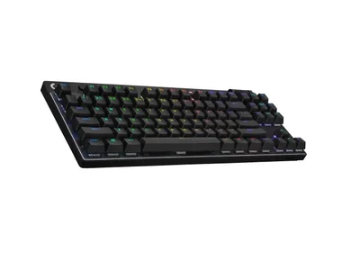 LOGITECH G PRO X TKL LIGHTSPEED Mechanical Gaming Keyboard - BLACK - US INT'L - TACTILE