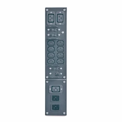 APC Single Phase Service Bypass Panel, 3000-5000VA, 230V, Black, 2U, Rack/Tower Convertible