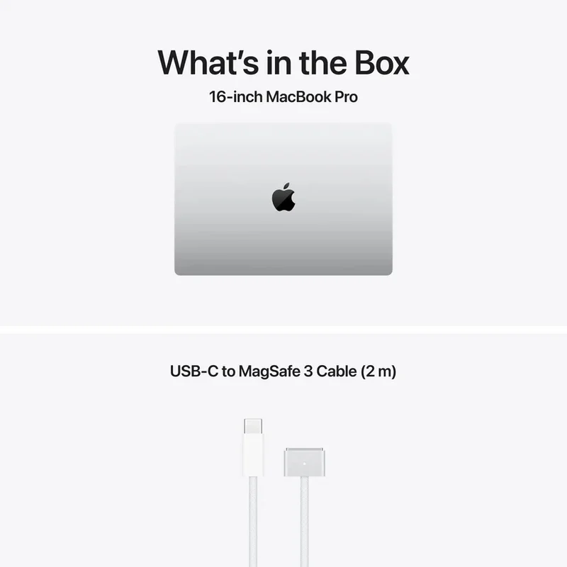 Apple 16-inch MacBook Pro: Apple M5 Pro chip with 18-core CPU and 20-core GPU, 48GB, 1TB SSD - Silver