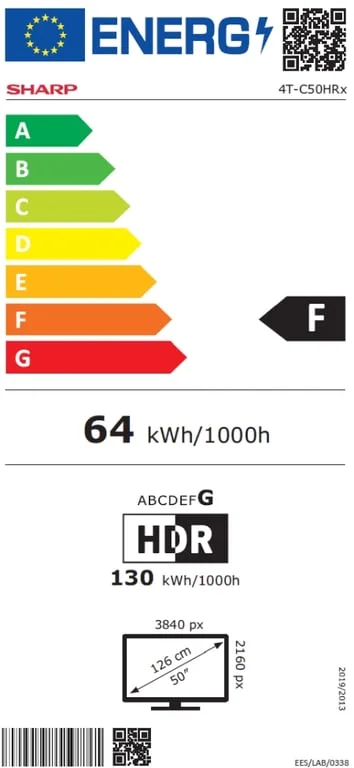 Sharp 50HR7265E, 50" QLED  GOOGLE TV, 4K 144Hz Quantum Dot 3840x2160 Frameless, AQUOS AI, DVB-T/T2/C/S/S2, Active Motion 1400, HDR10, Dolby Atmos, Dolby Vision, DTS:X, Google Assistant, HDMI eARC, Mini Composite/CVBS + Audio input, USB, Wi-Fi, Bluetooth,