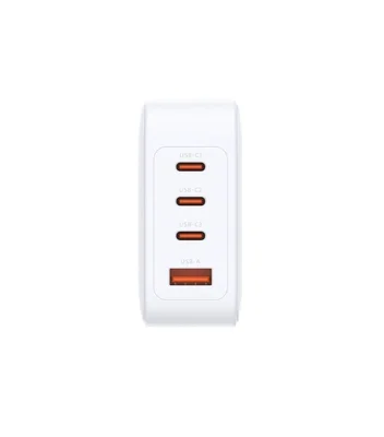 Зарядно D-LINK 140W GaN, USB-C/USB-A, бързо зареждане, бяло