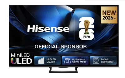 Телевизор Hisense U7SE 65" 4K UHD ULED Quantum Dot 144Hz HDR10+ Dolby Vision IQ Smart TV