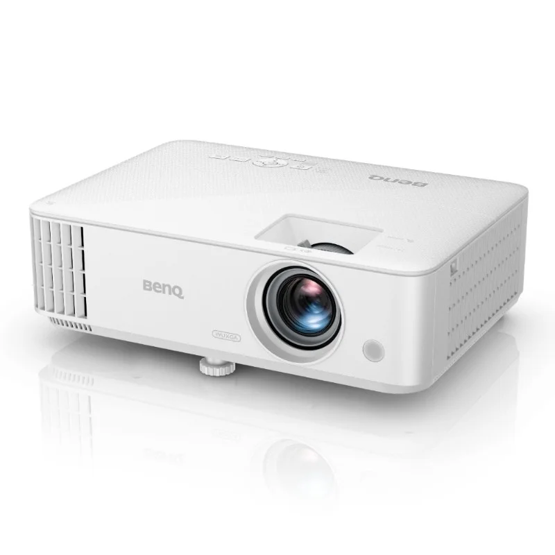 BenQ MU613 DLP, WUXGA; Brightness: 4000 AL; High contrast ratio 10,000:1; 1.1X zoom (1.5 - 1.65); 15,000 hrs lamp life (LampSave mode); 2.8 kg; Noise 29dB (eco); USB Type A x1 (1.5A); Speaker 2W x1; HDMI x2 (1 with MHL);  Audio-in, Audio out, White