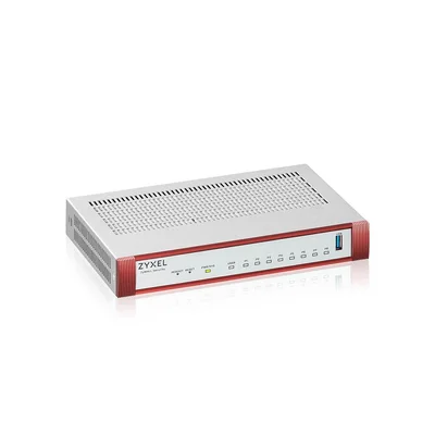 ZyXEL USG FLEX 100 H, 8 Gigabit user-definable ports, 1*USB with 1 YR Gold Security Pack