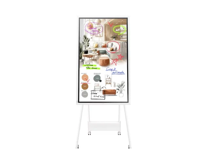 Samsung Flip PRO WM55F 55"  3,840 x 2,160 VA 450 cd/m2 TOUCH Wi-Fi Tizen 9 Speakers White