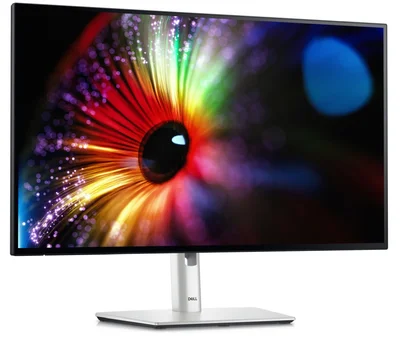 Монитор Dell UltraSharp U2724D 27" IPS QHD 120Hz, 5ms, 2000:1, 350cd/m2, 100% sRGB, 98% DCI-P3, HDMI, DisplayPort, USB-C, регулируема стойка, черен