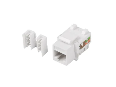 Модулен конектор LANBERG – RJ45 90°, UTP Cat. 5e, Keystone