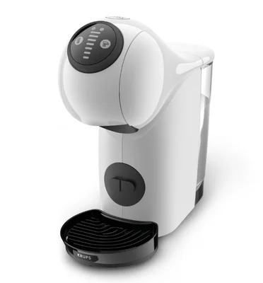Кафемашина Krups Genio S KP243110 капсулна, 15 bar, 1500 W, 0.8 l, Бяла